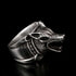 Bague Loup Homme (Argent)